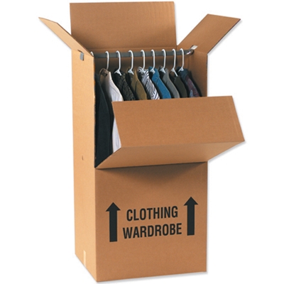 24 x 22 x 60" Wardrobe Boxes - 5/Bundle