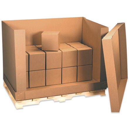 58 x 41 x 45" Double Wall Corrugated Boxes - 5/Bundle
