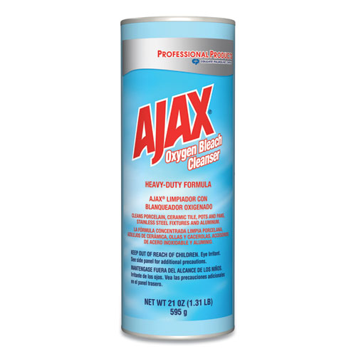 Ajax Oxygen Bleach Powder Cleanser - 21oz Can - 24/Case