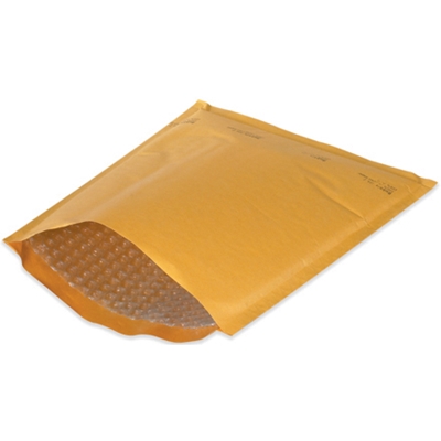 BUBBLE LINED MAILERS, KRAFT
