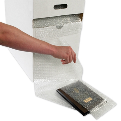 3/16" x 12" x 175' Cohesive Air Bubble Dispenser Pack - 1/Each