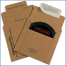 Fiberboard CD Mailers