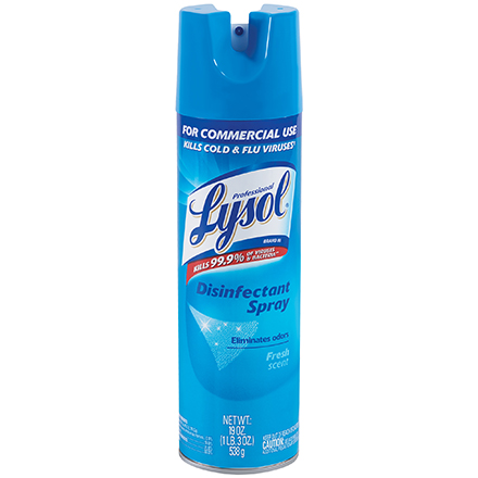 Lysol® Fresh Scent Disinfectant Spray - 19 oz. Spray Can - 1/Case