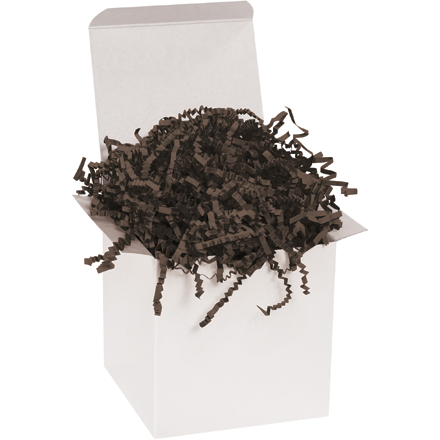 10 lb. Chocolate Crinkle Paper - 10/Lbs  case