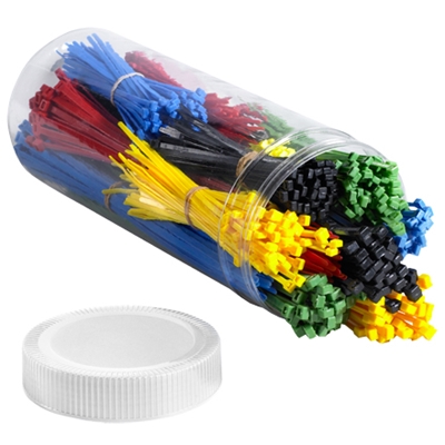Cable Tie Kit - Assorted Colors - 1000/Case