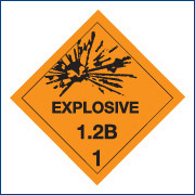 4 x 4 "Explosive 1.2B 1"  - 500/RL