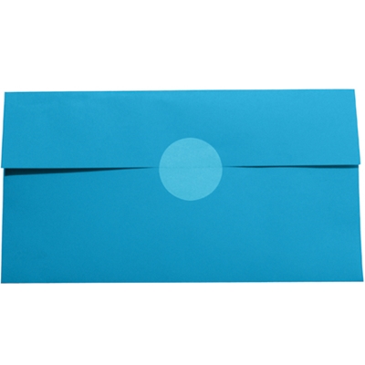 1" Frosty White Circle Paper Mailing Labels - 5000/Roll