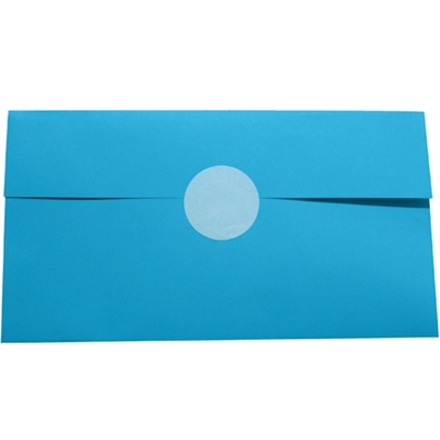 1 1/2" White Circle Paper Mailing Labels - 5000/Roll