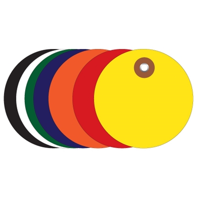 Plastic Circle Tags