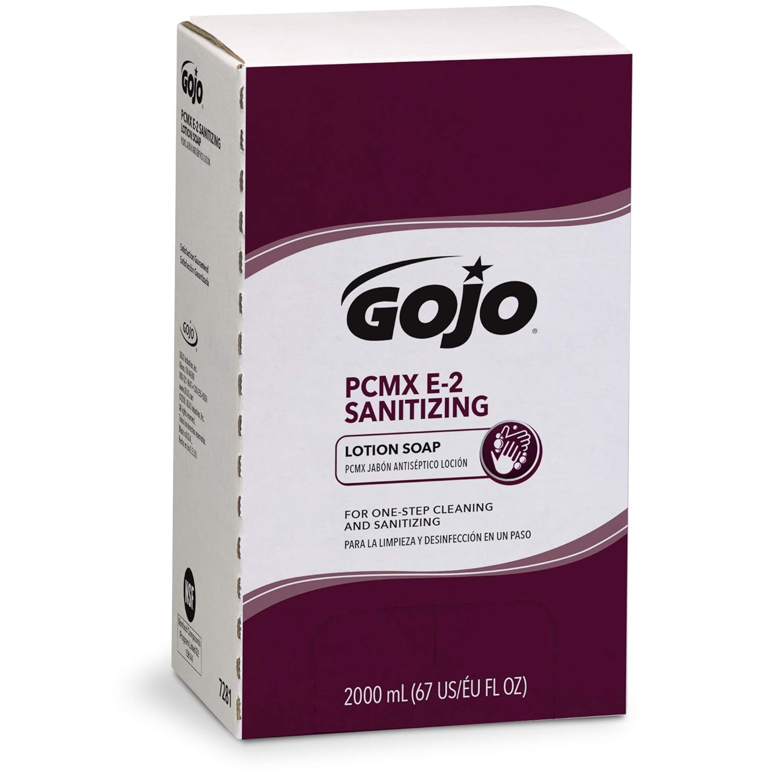 7281-04 GOJO E2 SANITIZING - 4/x 2000mlCASE