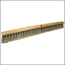 Feather Tip Push Broom Head 36" w/ handle - 1/CS