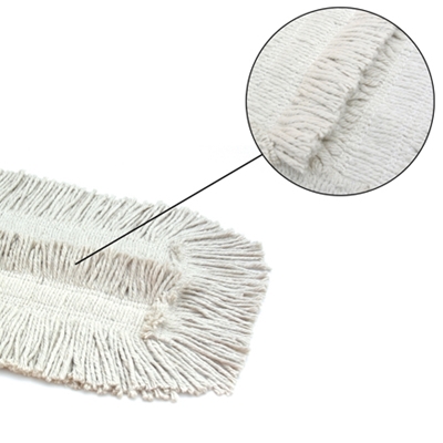 Deluxe 48" Pretreated Dust Mop Replacement Heads - 12/Case