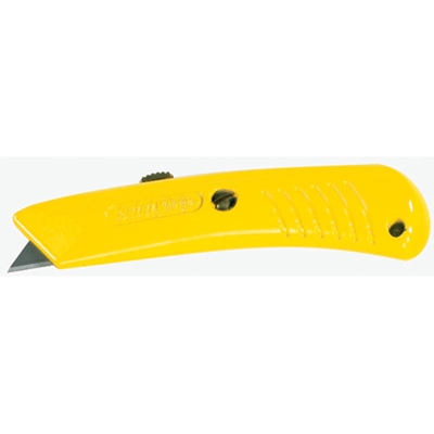RSG-194 Safety Grip Utility Knife - Yellow - 10/Case