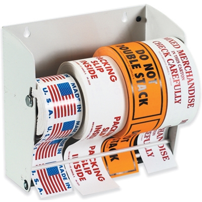 12 1/2" - Wall Mount Label Dispenser - 1/Each