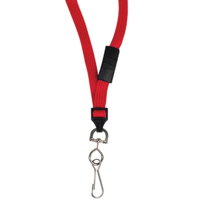 Breakaway Red Lanyards - 24/Case