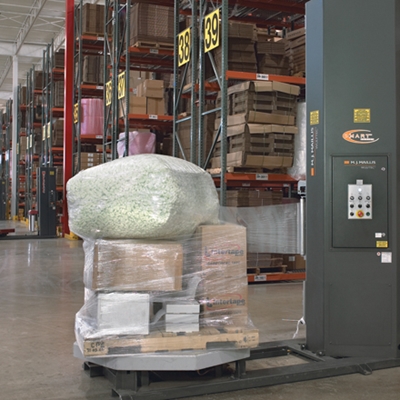 20" x  80 Gauge x 5000' Blown Machine Stretch Film - 1/Roll