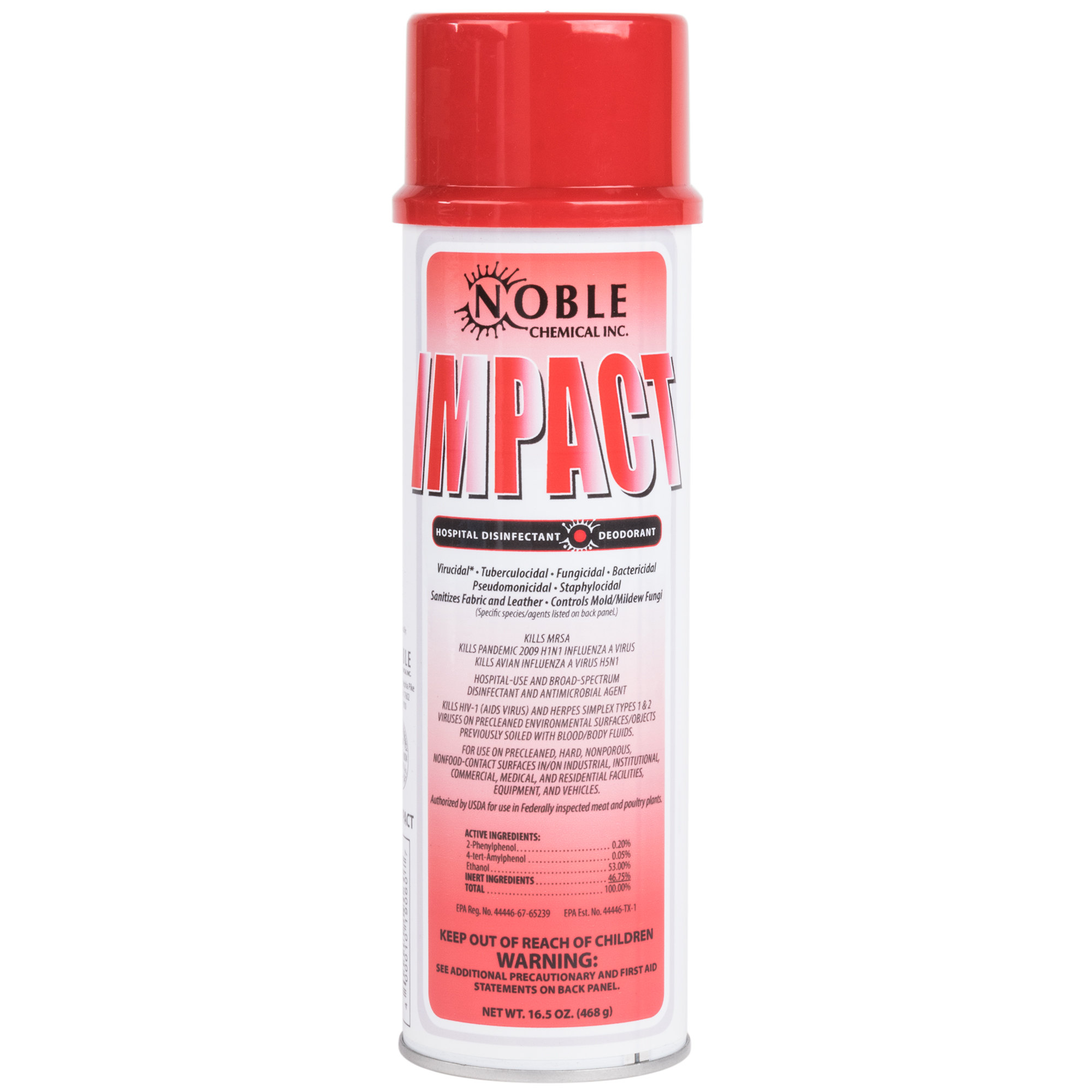 Impact Disinfectant Spray - 16.5 oz. Spray Can - 1/Case