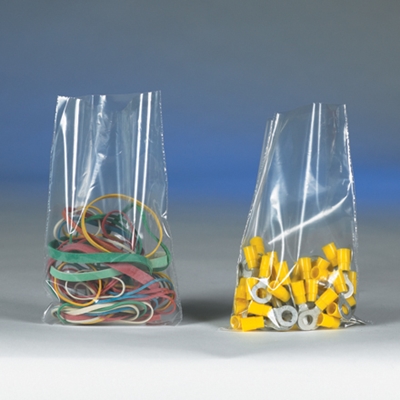 Poly Bags, Clear Layflat 1 Mil
