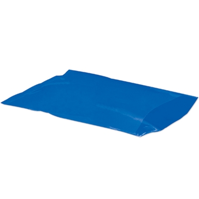 12 x 15" - 2 Mil Blue Flat Poly Bags - 1000/Case