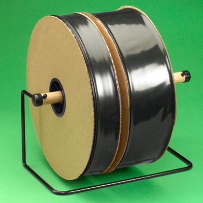 14" x 725' - 4 Mil Black Poly Tubing - 1/Roll