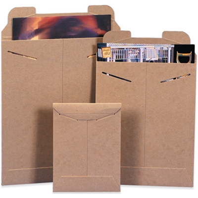 11 x 16" Kraft Flat Mailers - 100/Case