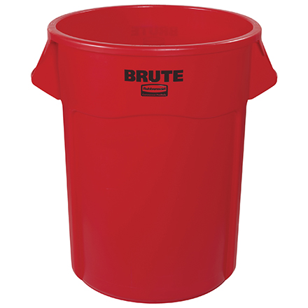 44 Gallon Brute® Container - Red - 1/Each