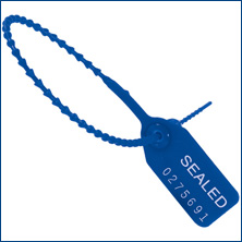 10" Blue Equilok Pull Tight Seals - 1000/Case
