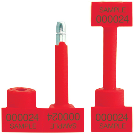 1 1/4" Red Bolt Seals - 50/Case
