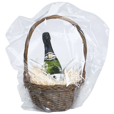 29 x 24" 100 Gauge Domed Shrink Bags - 100/Case
