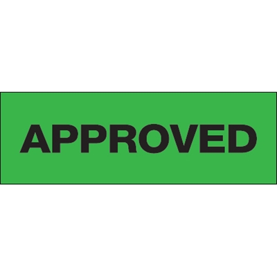 Tape Logic® Pre-Printed - APPROVED