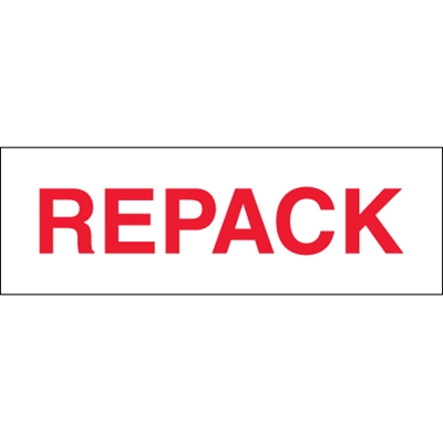 Tape Logic® Pre-Printed - REPACK