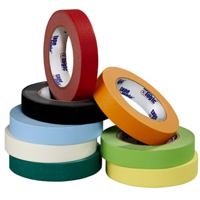 Yellow Partners Brand PT93500312PKY Tape Logic Masking Tape 1 x 60 yd Pack of 12 1 x 60 yd 