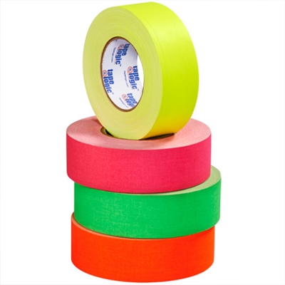 2" x 50 yds. Fluorescent Orange (3 Pack) Tape Logic® 11 Mil Gaffers Tape - 3/Case