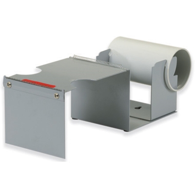 4" Metal Label Protection Tape Dispenser - 1/Each