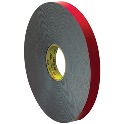 1/2" x 5 yds. Black 3M 5958FR VHB