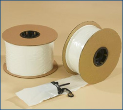 Bags for Automated Bag Machines, White Front   - 2 Mil