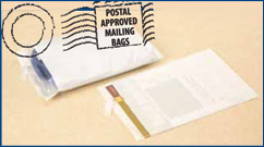 9 x 12 White, w/ Lip & Tape  ***** DISCONTINUED - 1000/Case