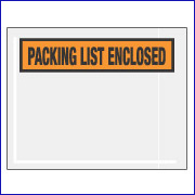 4 1/2" x 5 1/2" "Packing List Enclosed"  *****EXTRA STICK - 1000/CS