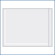 RESEALABLE CLEAR FACE ENVELOPES