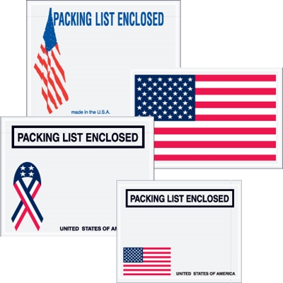 USA PACKING LIST ENVELOPES